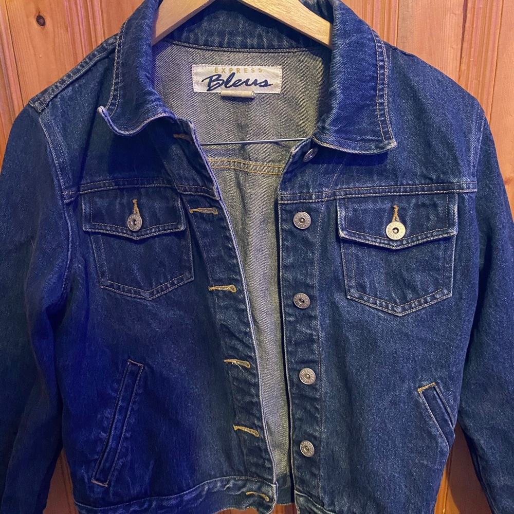 Express vintage denim jacket